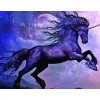 Black Unicorn Diamond Art Kit