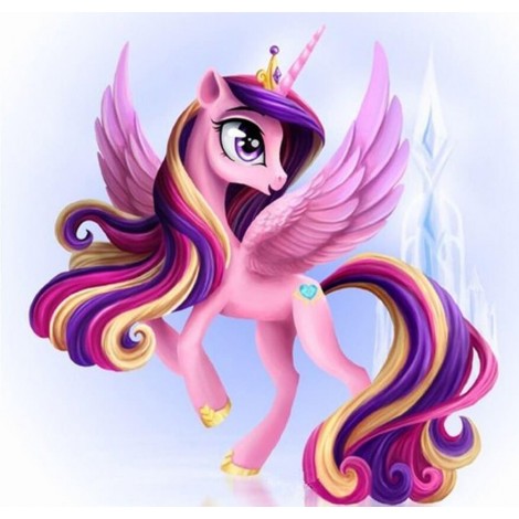 Pony Cartoon Diamond Painting Kit