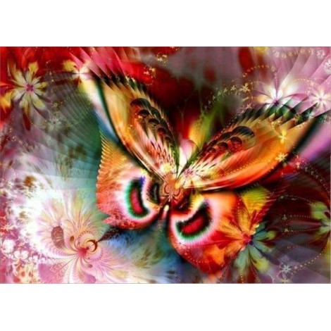 Beautiful Butterfly Diamond Art Kit