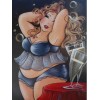 Chubby Woman Diamond Painting Kits