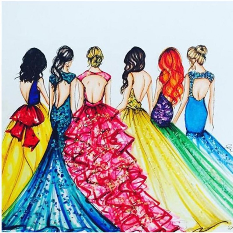 Princesses Colorful ...