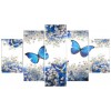 Butterflies 5 Piece Paintings for your Wall