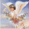Adorable Flaying Angel Diamond Painting Kit