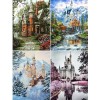 Beautiful Designed Castles DIY Painting