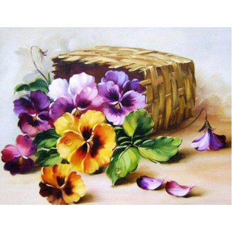 Colorful Flowers Diamond art Kit