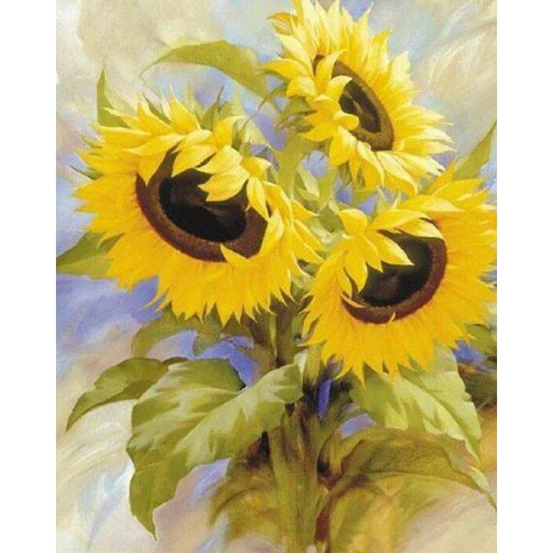 Yellow Sunflowers Di...