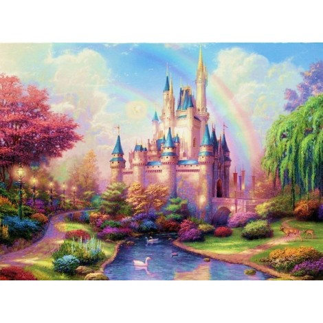 Incredible Castle View Diamond Painting