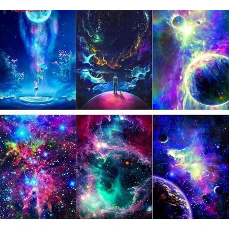 Amazing Colorful Skies Diamond Painting