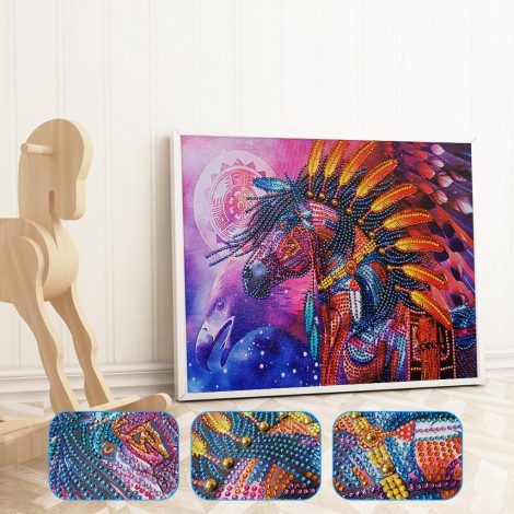 Native Horse Special Diamond Painting