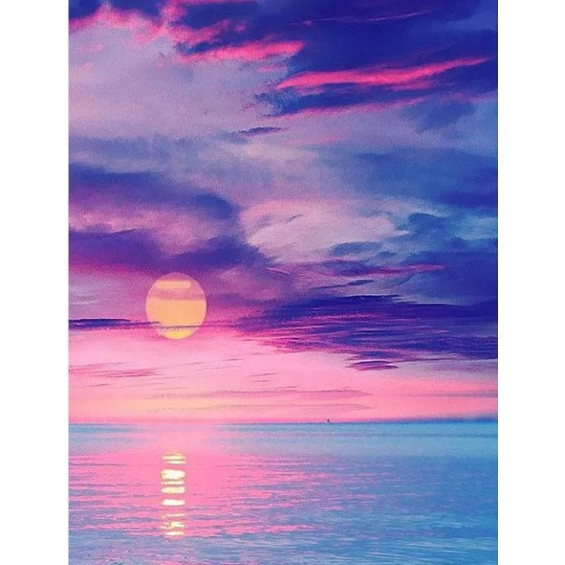 Sunset 5D Diamond Pa...