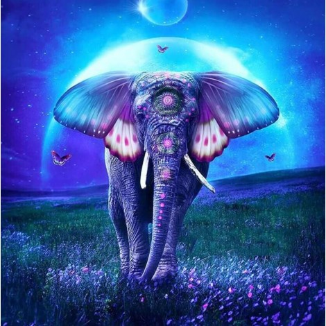 Beautiful Elephant Diamond Painting Kit