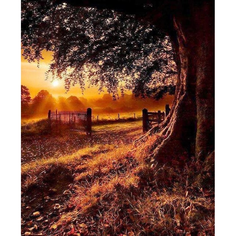 Evening in Autumn Se...