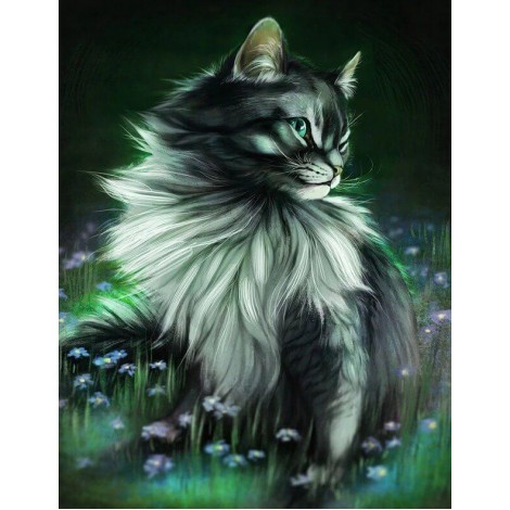 Cat Beauty Diamond Painting
