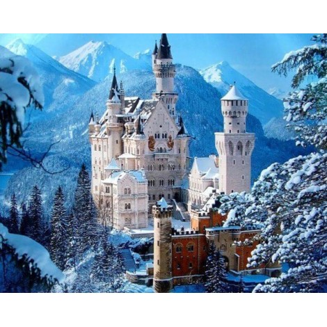 Germany - Neuschwanstein Castle under Snow
