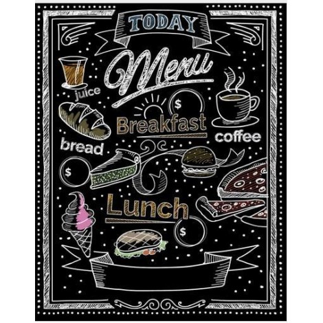 Resturant Menu Cards - Diamond Paintings