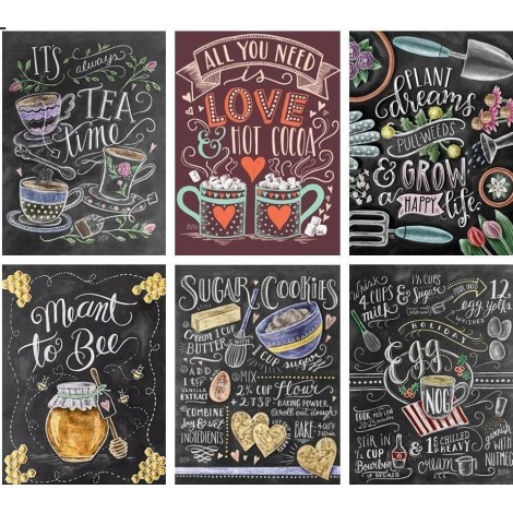 Paint Different Quotations with Diamonds