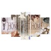 5 Piece Home Sweet Home Diamond Painting