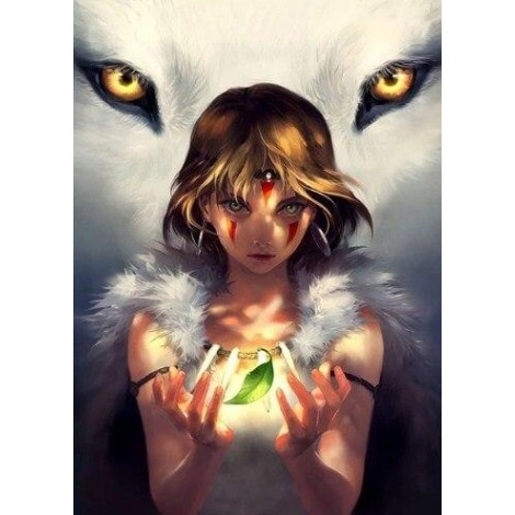 Wolf Eyes Diamond Art Kit