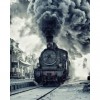Stunning Trains & Rail Tracks Paintings