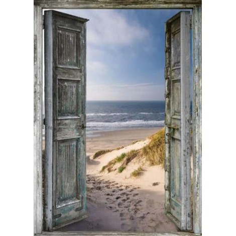 Door Opened to the Beach