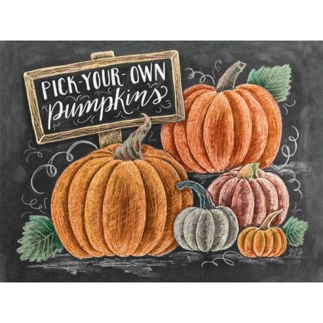 Beautiful Pumpkin DIY Painting