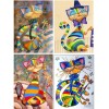 Incredible Colorful Cats Diamond Painting Kits