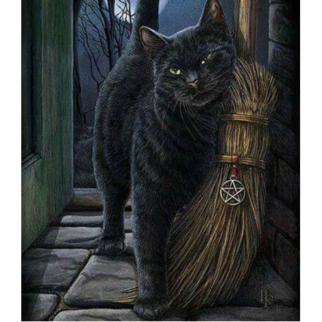 The Black Cat - Diamond Art Kit