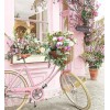 Bicycle & Flowers Diamond Painting Kit