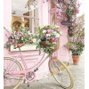 Bicycle & Flowers Diamond Painting Kit