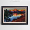 Beautiful View of Lake & Mountains Paint with Diamonds Kit