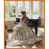 Waiting Bride and Piano Painting Kit for Adults