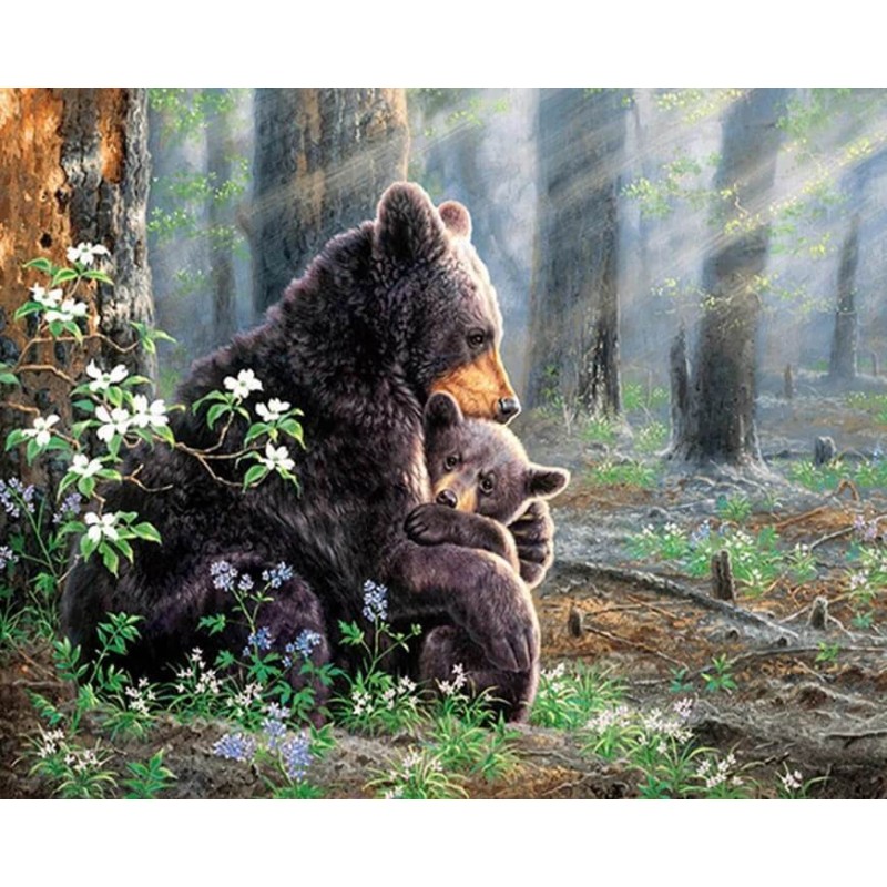 Bear with Baby DIY P...
