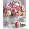 Flowers Vase & Cup of Tea