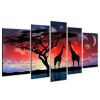 5 Piece Wall Art Diamond Paintings