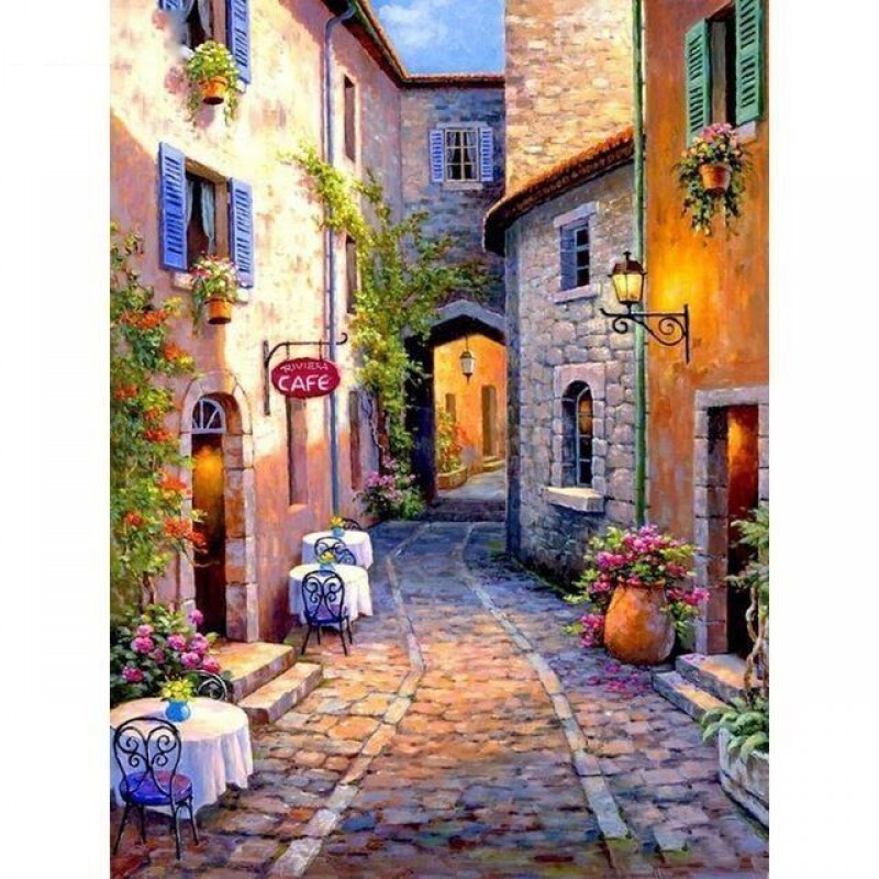 Cobblestone Street V...