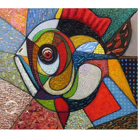 Colorful Fish Diamond Art Kit