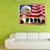 American Flag & Eagle Painting Kit