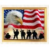 American Flag & Eagle Painting Kit