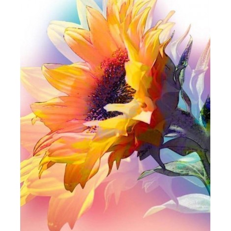 Huge Wonderful Sunflower Diamond Art