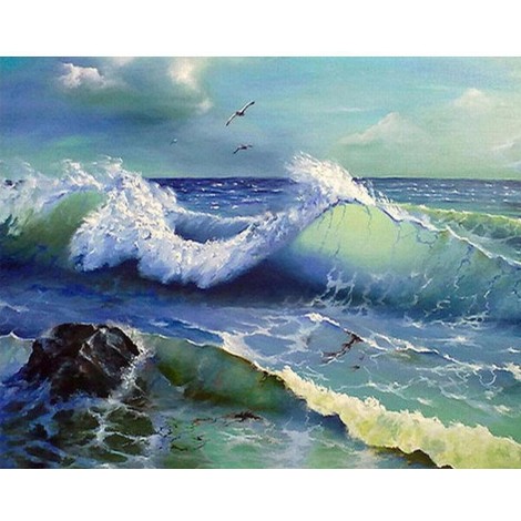 Stunning Waves on the Beach