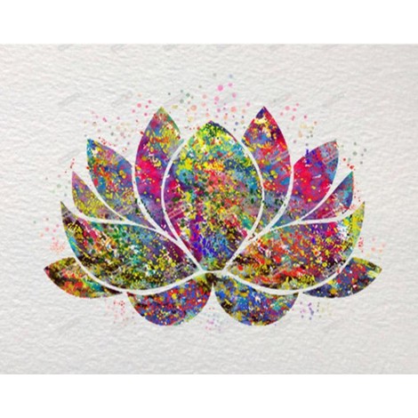 Beautiful Lotus Flower Painting
