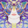 Women & Butterfly Special Diamond Painting