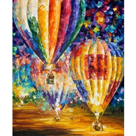Very Beautiful Colorful Balloons