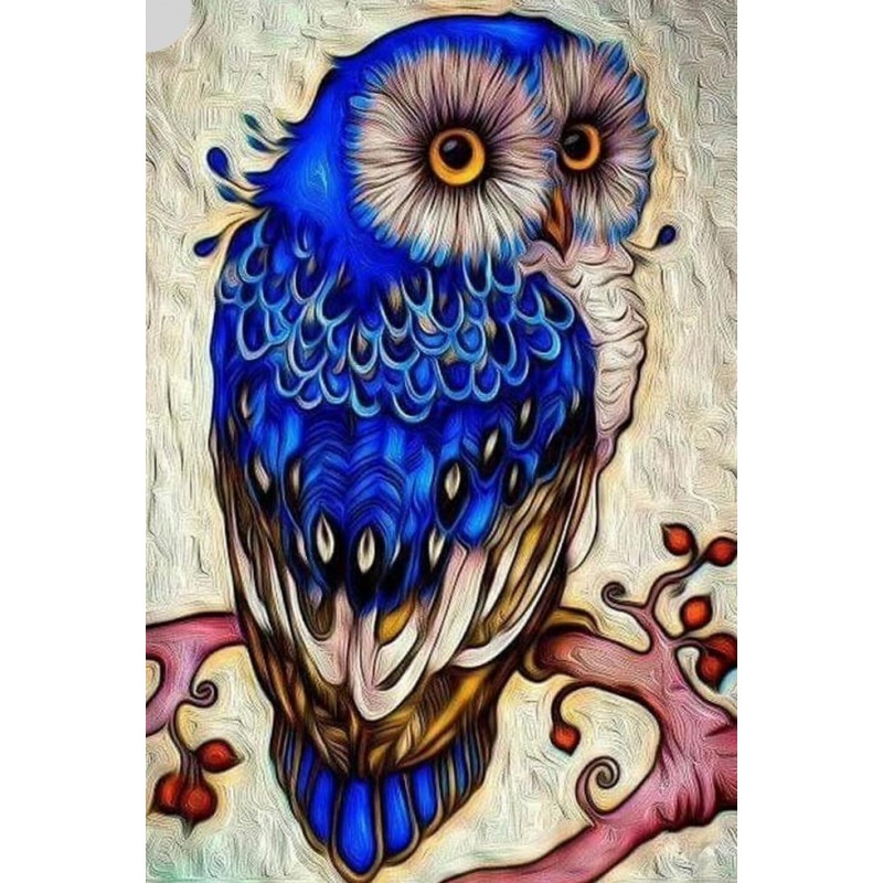 Amazing Blue Owl Dia...