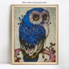 Amazing Blue Owl Diamond Painting Kit