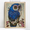 Amazing Blue Owl Diamond Painting Kit