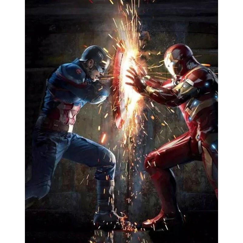 Iron Man VS Captain ...