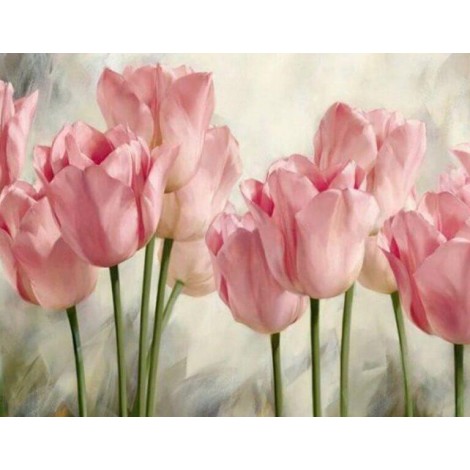Gorgeous Tulips Diamond Art Kit