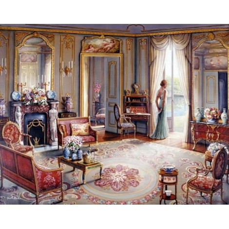 Fabulous Arranged Living Room Diamond Painting