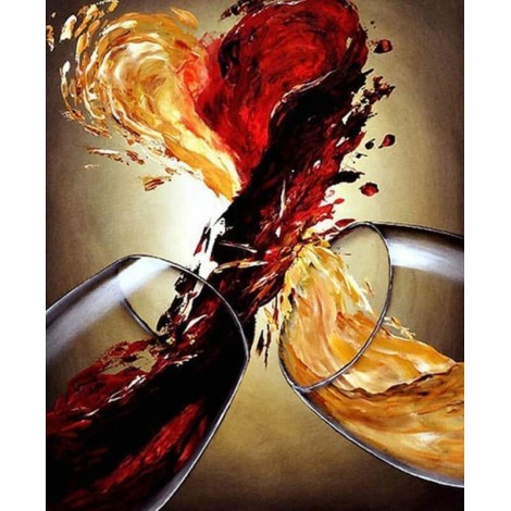 Wine Spilling & Making Heart